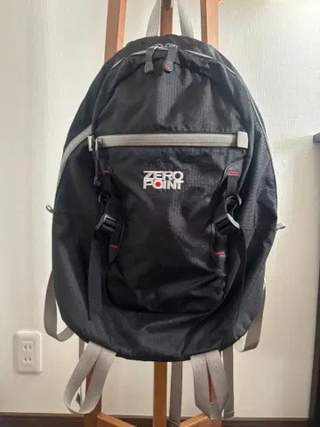 몽벨 ZERO POINT 블랙 백팩