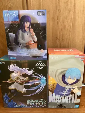 장송의 프리렌 피규어 3체