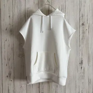 SCOT CLUB 스콧 클럽 포켓 로고 와이드 후디 종이상자 니트