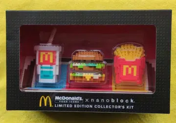 McDonald's x nanoblock 한정판 컬렉터즈 키트
