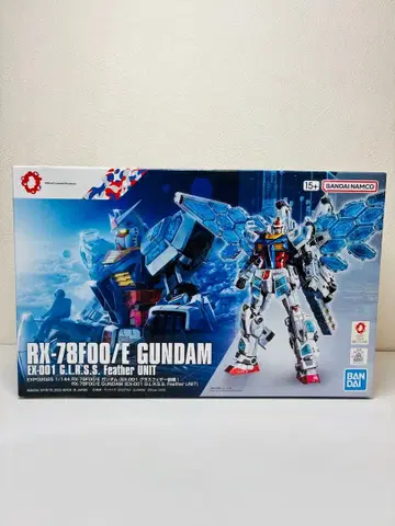 미사용 새상품 건담 프라모델 RX-78 1/144 간사이 만박