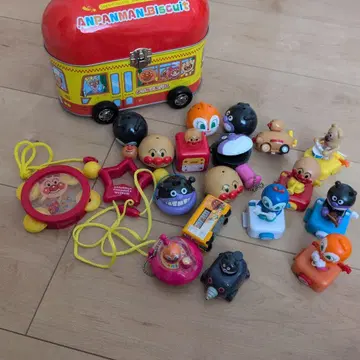 호빵맨 버스 & 가챠가챠 완구 세트