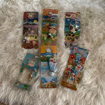 도라에몽 지역 한정 스트랩 6개 세트