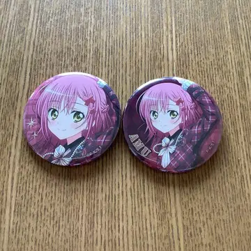 수호캐릭터! 히나모리 아무 캔뱃지 2종 세트