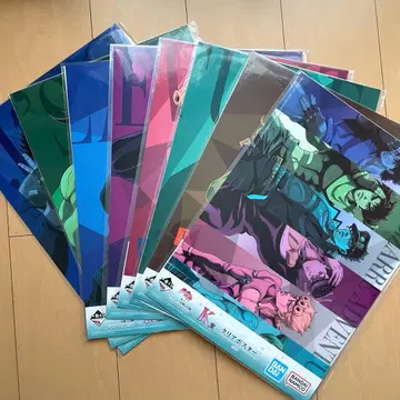 제일복권 죠죠의 기묘한 모험 K상 포스터 컴플리트 세트