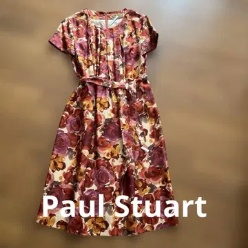 폴 스튜어트 실크 원피스