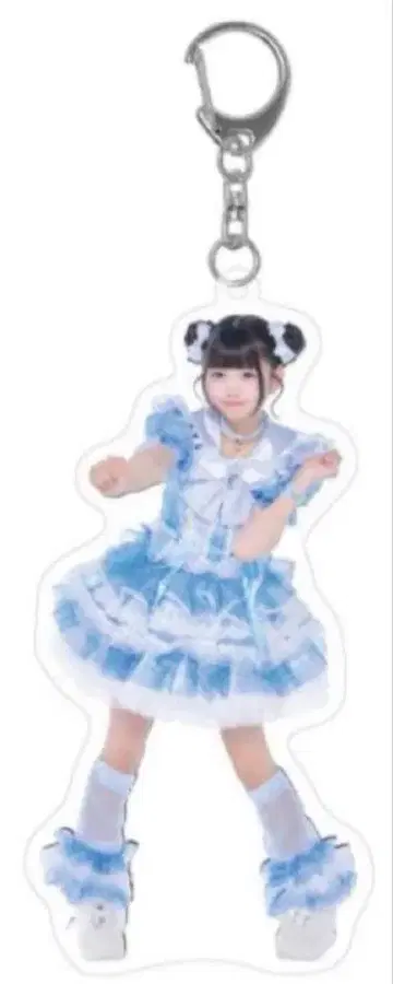 iLiFE! 온라인 복권 D상 아크릴 키링 (의상) 무지개 깃털 미니