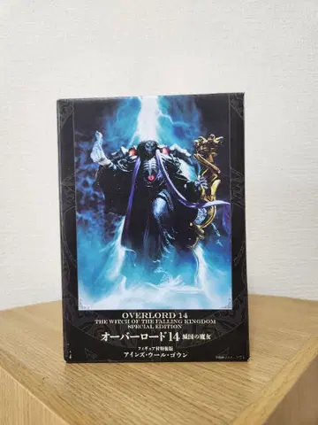 오버로드 원작 소설 14권 구매 특전 아인즈 울 고운 피규어