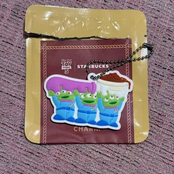 [한국 스벅 한정판] 토이스토리 에이리언 참 미개봉 새상품