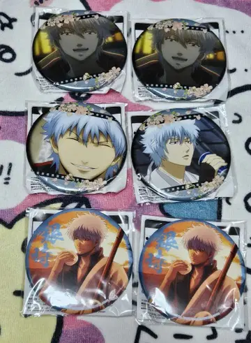 은혼 프라이스 캔뱃지 사카타 긴토키