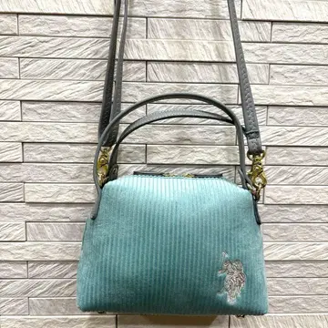 유에스폴로애슨 투웨이백 에메랄드 그린 미사용 새상품