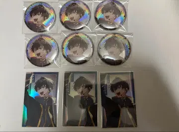 니지페스 CONCERTO 사에키 잇테츠 캔뱃지 키라키라 카드