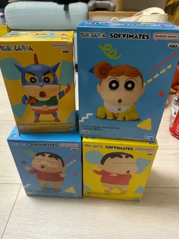 짱구는 못말려(크레용 신짱) SOFIMATES 피규어 전 4종