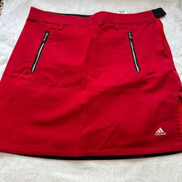 adidas 골프 스커트 레드