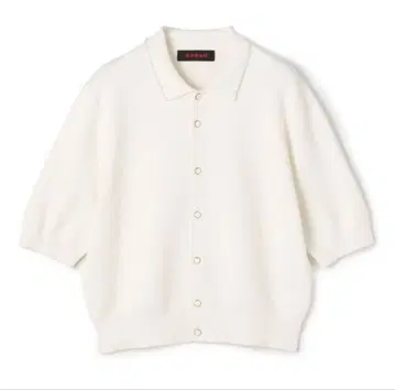 CABaN 펄 화이트 티셔츠