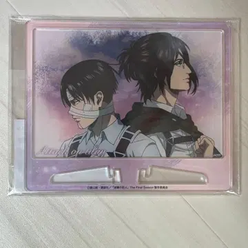 리바이 한지 아크릴 이젤 패널 에모셔널 윈드 진격의 거인