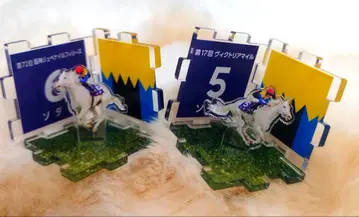 소다시 아크릴 퍼즐 플레이트 2세트 한신 JF & 빅토리아 리액션