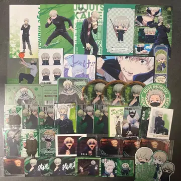 주술회전 이누마키 토게 카드 스티커 코스터 엽서 외 묶음 판매