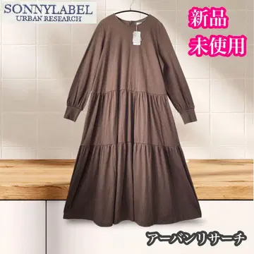 어반 리서치 소니 라벨 미사용 새상품 티어드 컷 원피스
