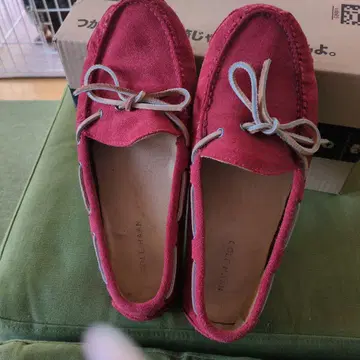 콜한 스웨이드 로퍼 남성용 26cm