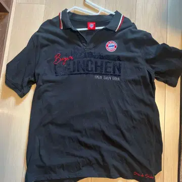 FC 바이에른 뮌헨 피케 셔츠 4XL 블랙