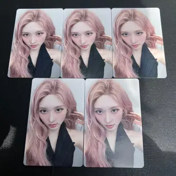 IVE 가을 LUCID 4/18 오사카 교세라 특전 5장 트레이딩 카드