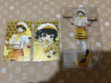 블루 록 콜라보 카페 본점 아크릴 스탠드 히바리