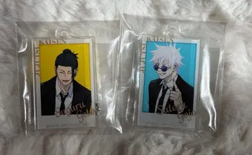 주술회전 룩업 수트 여름 게토 스구루 고죠 사토루 아크릴 키링