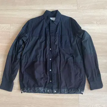 sacai 절개 셔츠 자켓 사카이