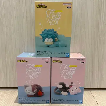 [나의 히어로 아카데미아] 히로아카 Fluffy Puffy 피규어 3세트