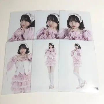 CUTIE STREET 사쿠라바 하루카 브로마이드 2024AW 6장 세트