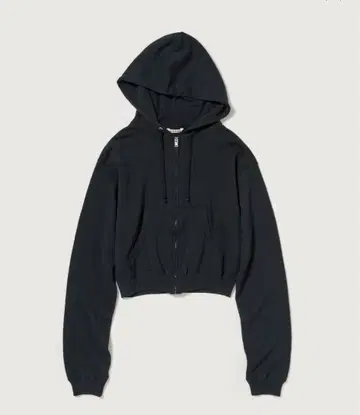 AURALEE 하이 트위스트 라이트 스웨트 집 파카