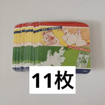 미도리야 바쿠고 유년기 히로아카 원화전 아트 코스터