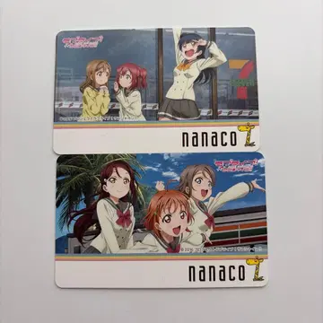 Aqours nanaco 카드