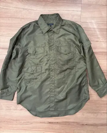 새상품급 엔지니어드 가먼츠 밀리터리 셔츠 카키