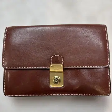 발리 BALLY 가죽 클러치백 브라운 새상품급