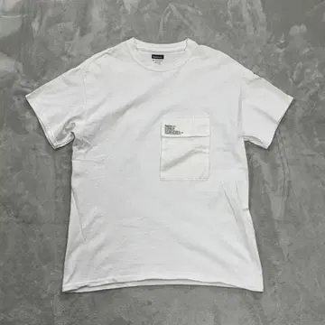 FreshService 밴드 포함 포켓 티셔츠 사이즈 M 화이트 남성용