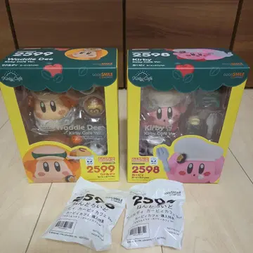 커비 카페 넨도로이드 피규어 세트