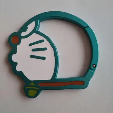 도라에몽 얼굴형 카라비너
