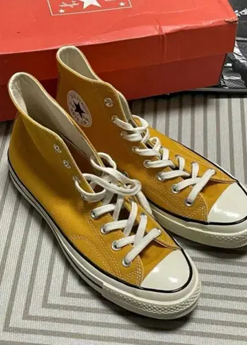 [ 미사용품 ] CT70 썬플라워 하이컷 28cm