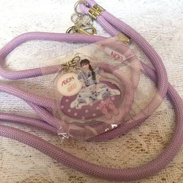 iLiFE! 이온 콜라보 멀티 숄더 스트랩 준령미키 보라색 퍼플