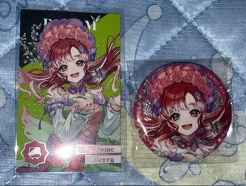 니지산지 8th anniversary 사오토메 베리 캔뱃지 메탈 카드