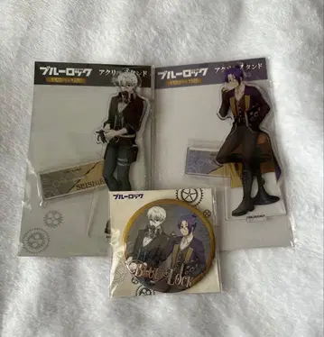 블루 록 나기 레이오 스팀펑크 아크릴 스탠드 캔뱃지