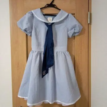 시크릿 허니 세일러 카라 반팔 원피스 size 2