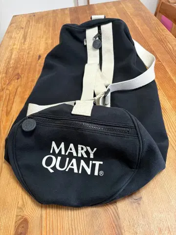 MARY QUANT 블랙 보스턴 백
