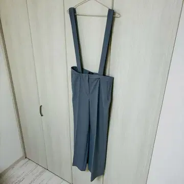 Theory 서스펜더 와이드 팬츠 사이즈 4 11호 L 띠어리