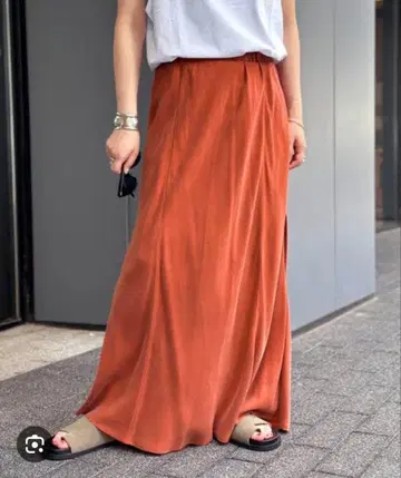 AP STUDIO 피브릴 큐프라 스커트