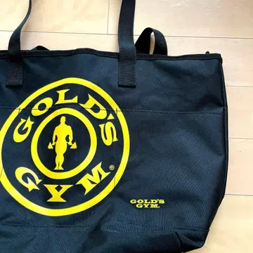 새상품급! 골드짐 GOLD'S GYM 토트백 블랙 빅 로고