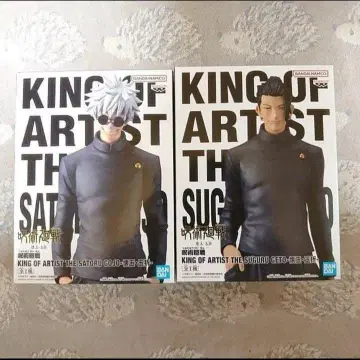 [초판] 주술회전 킹 오브 아티스트 고죠 사토루 게토 스구루 피규어