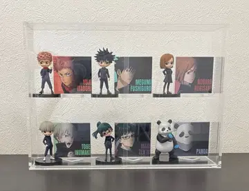 주술회전 아크릴 스탠드 피규어 6체 세트